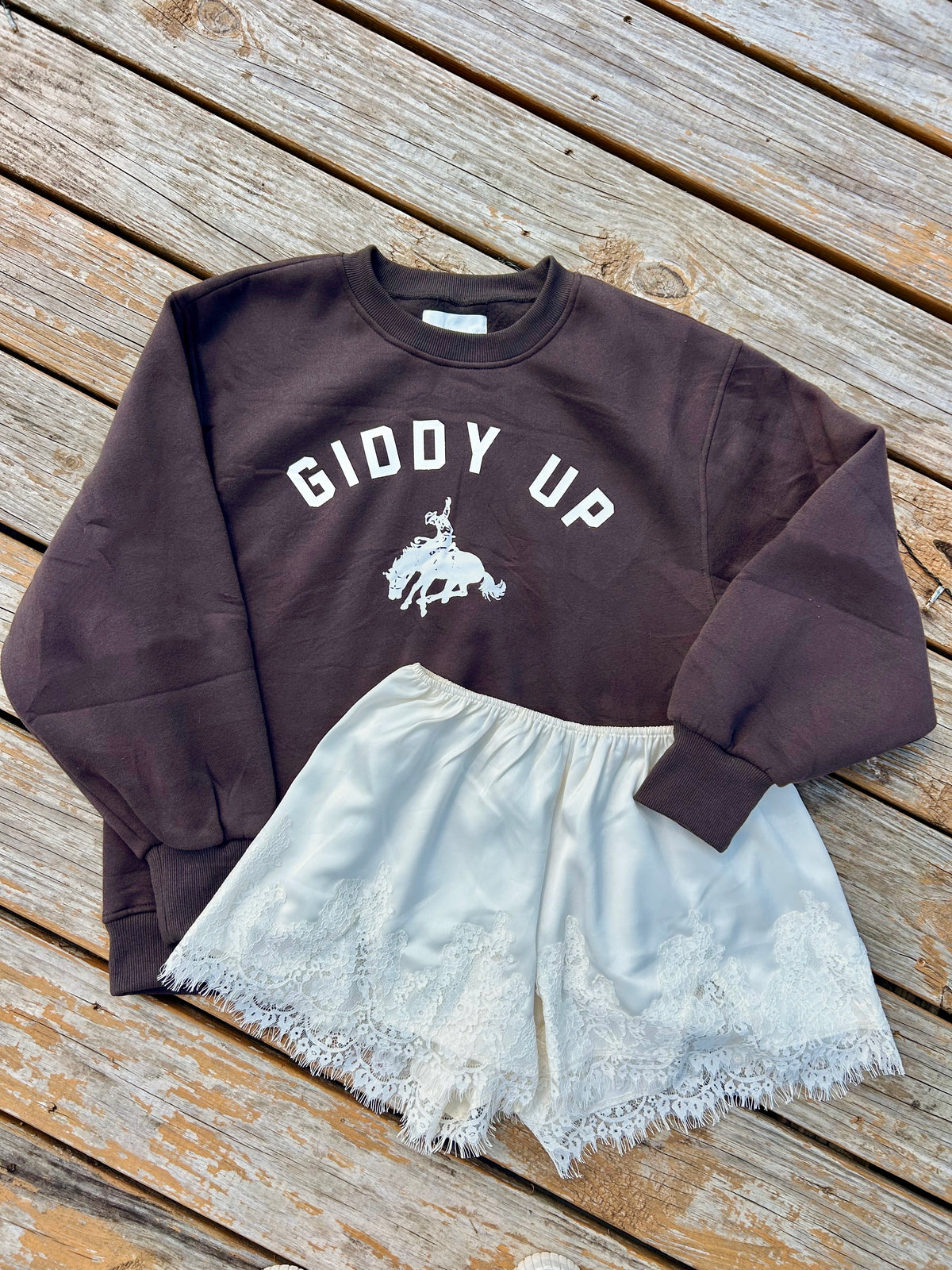 Giddy Up Crewneck