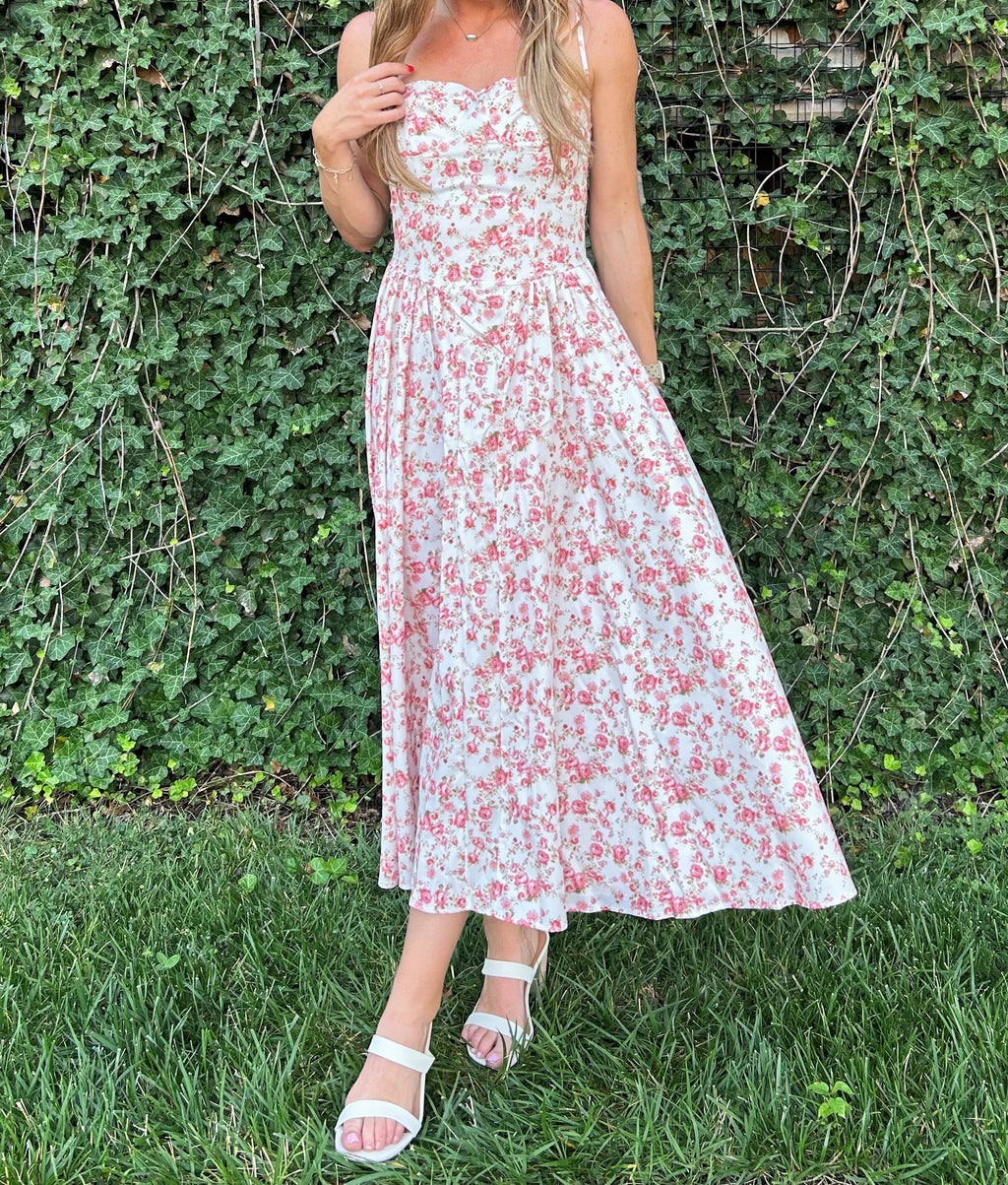 Bouquet Midi Dress