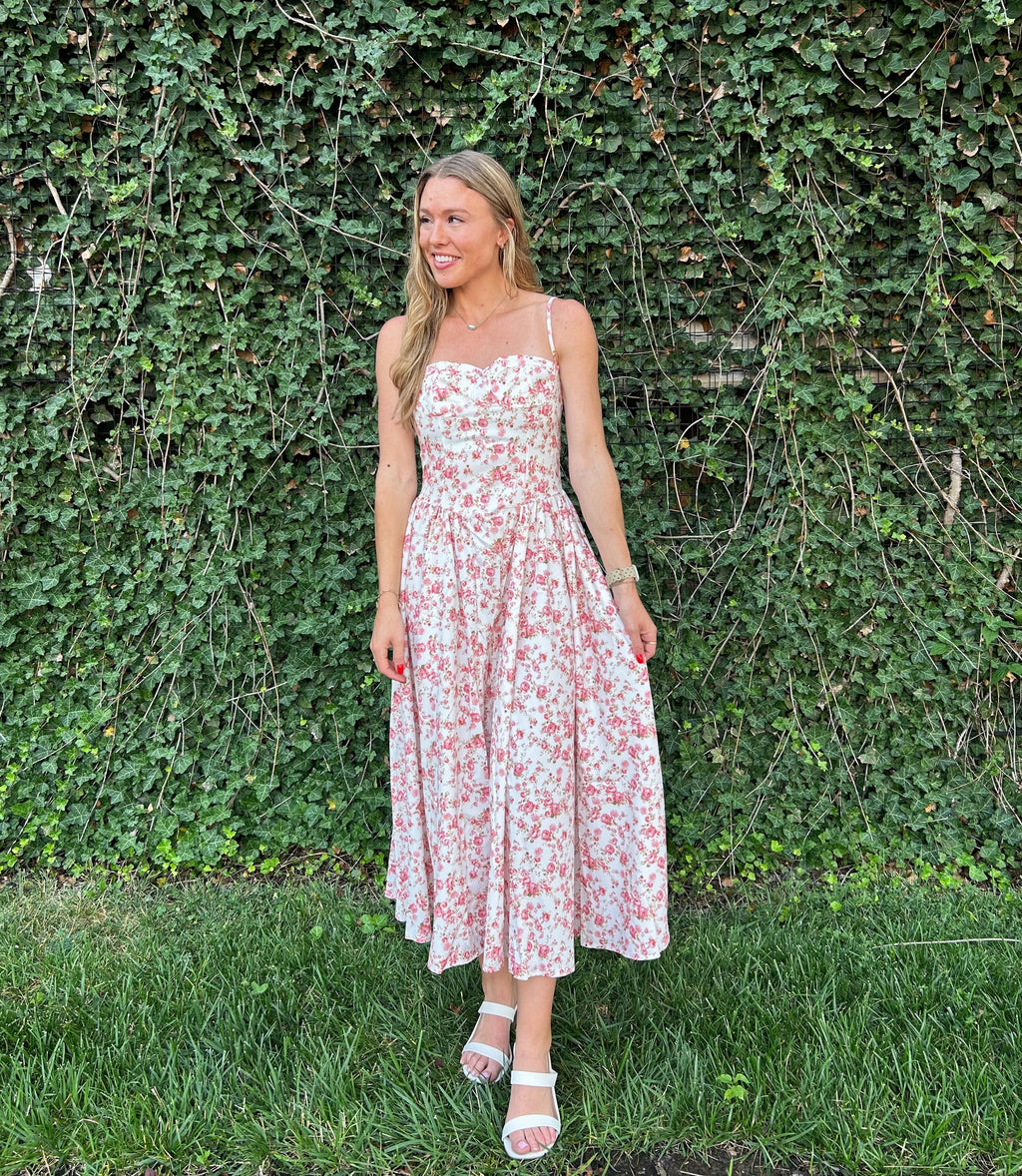 Bouquet Midi Dress