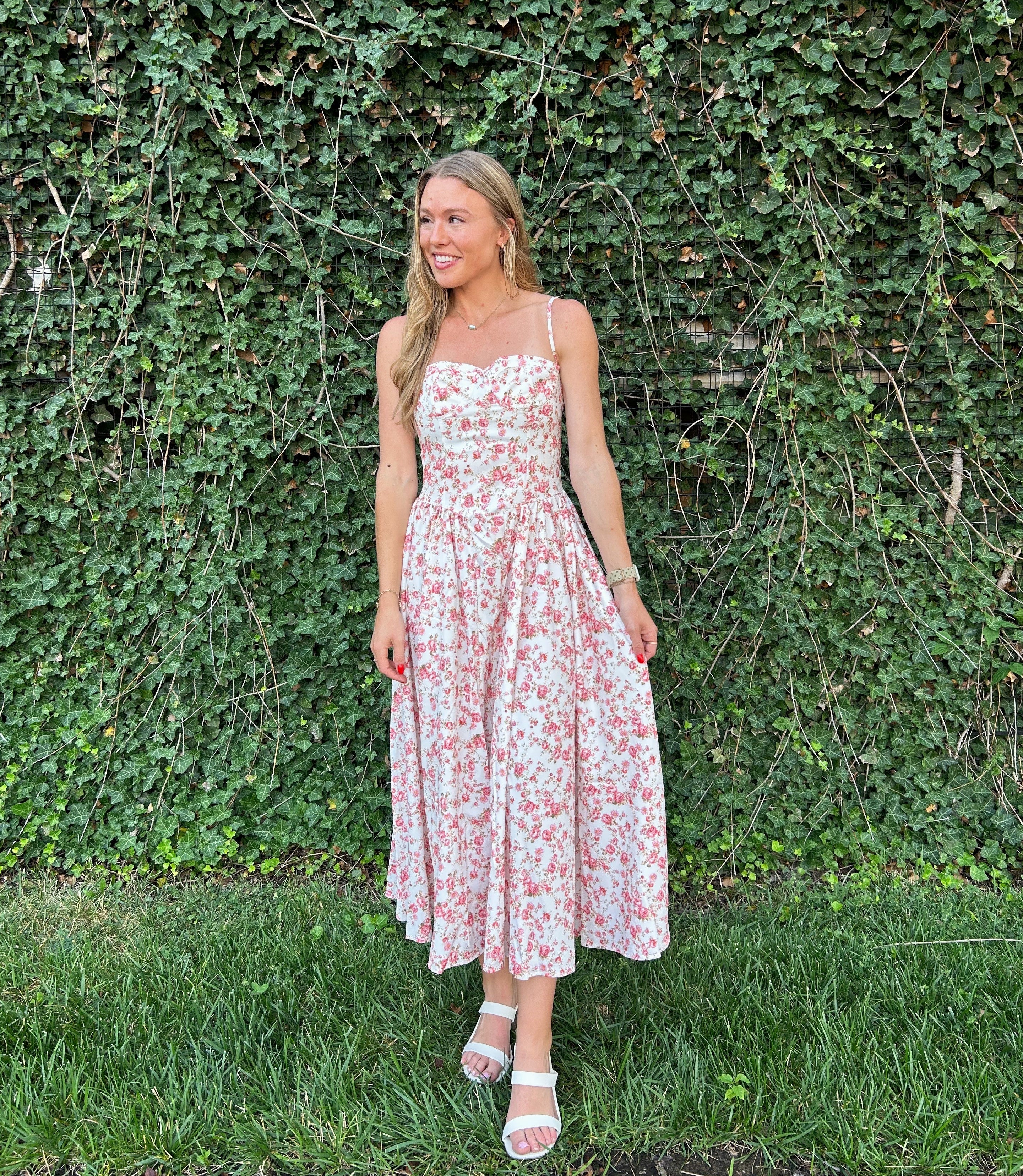 Bouquet Midi Dress