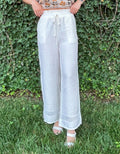 Market Morning Straight Pant - Beige