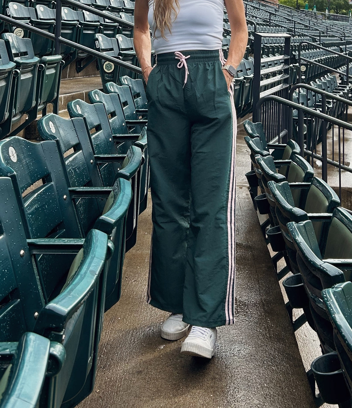 Stadium Striped Sweatpants