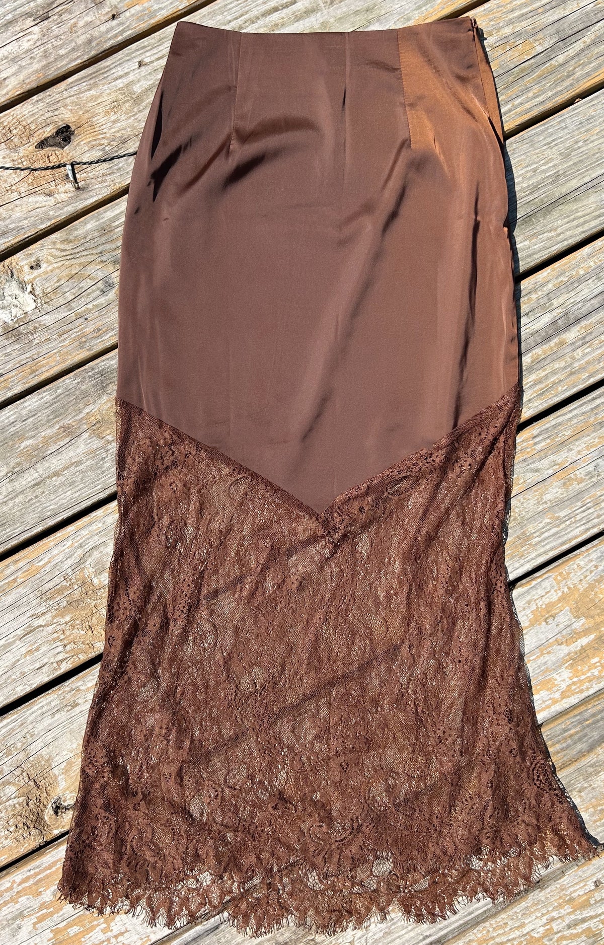 Maple Lace Maxi Skirt