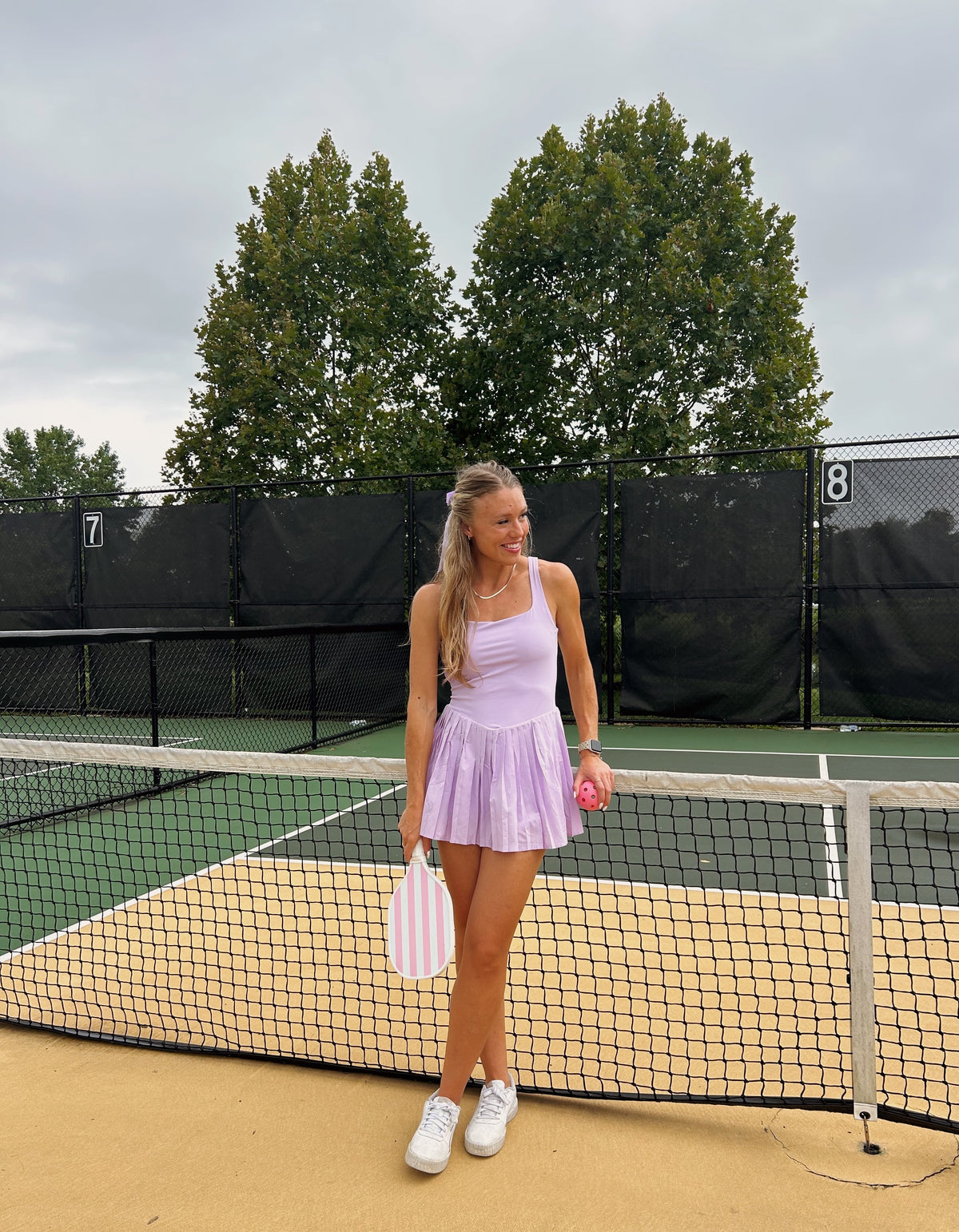 Ace Open-Back Tennis Dress