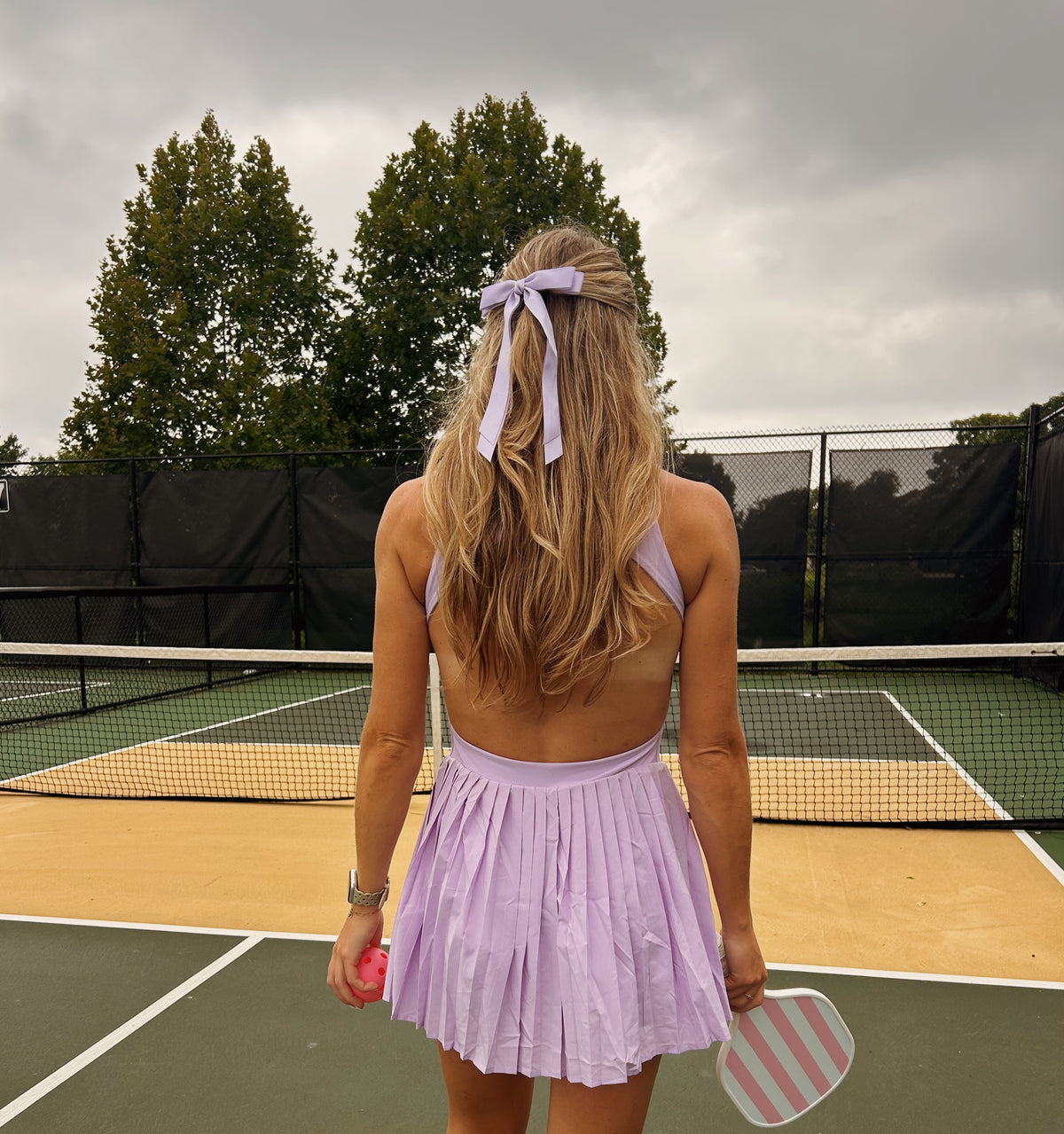Ace Open-Back Tennis Dress