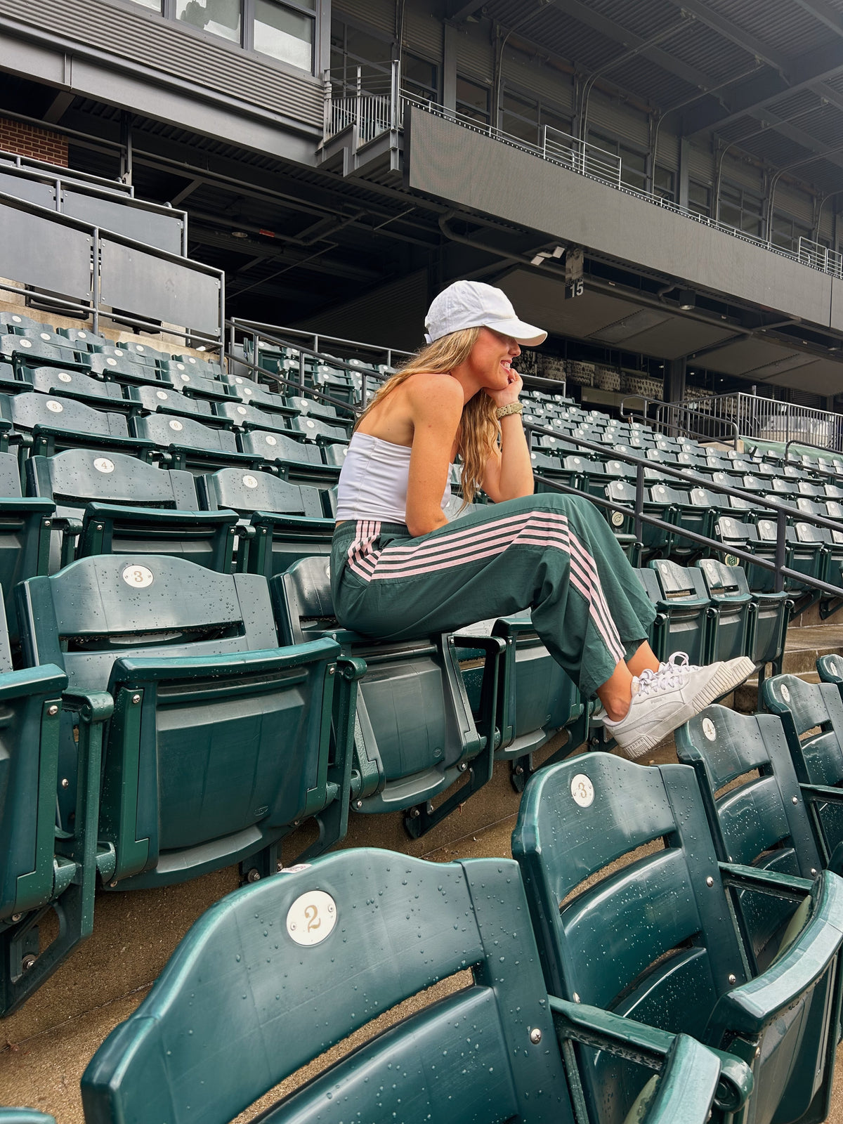 Stadium Striped Sweatpants