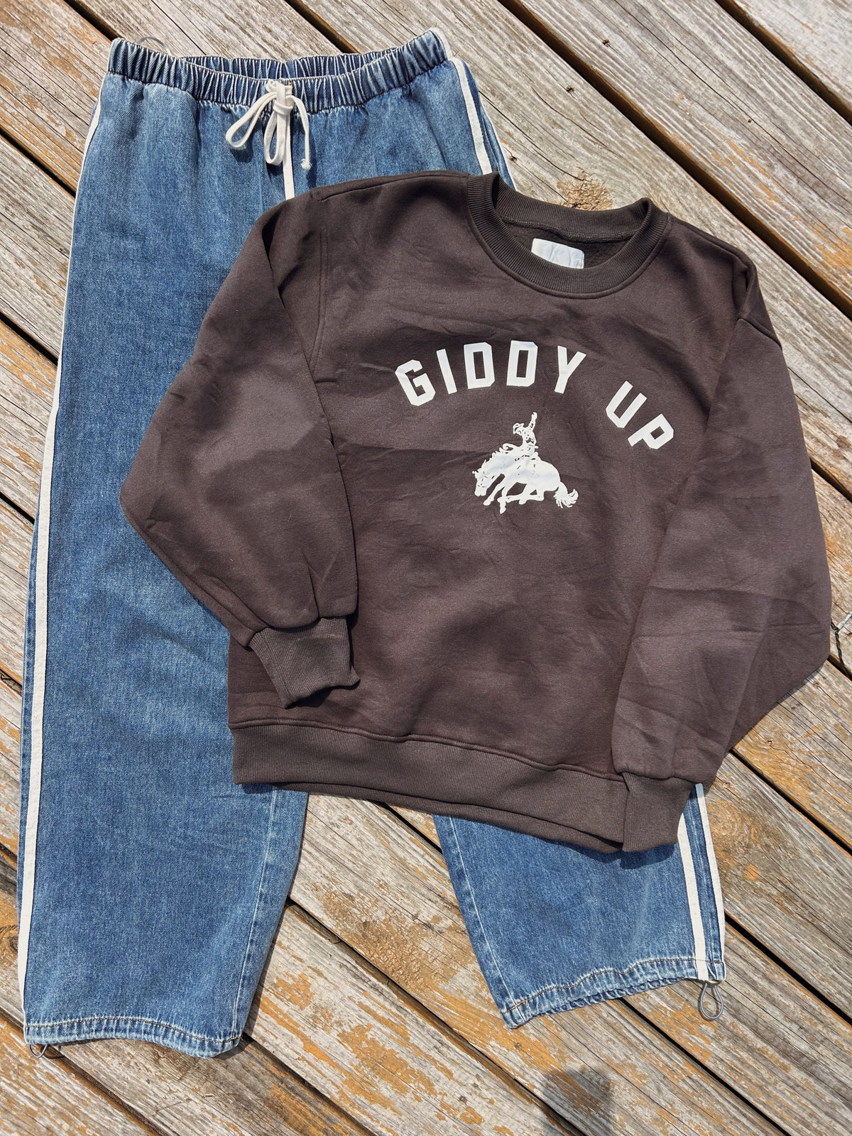 Giddy Up Crewneck