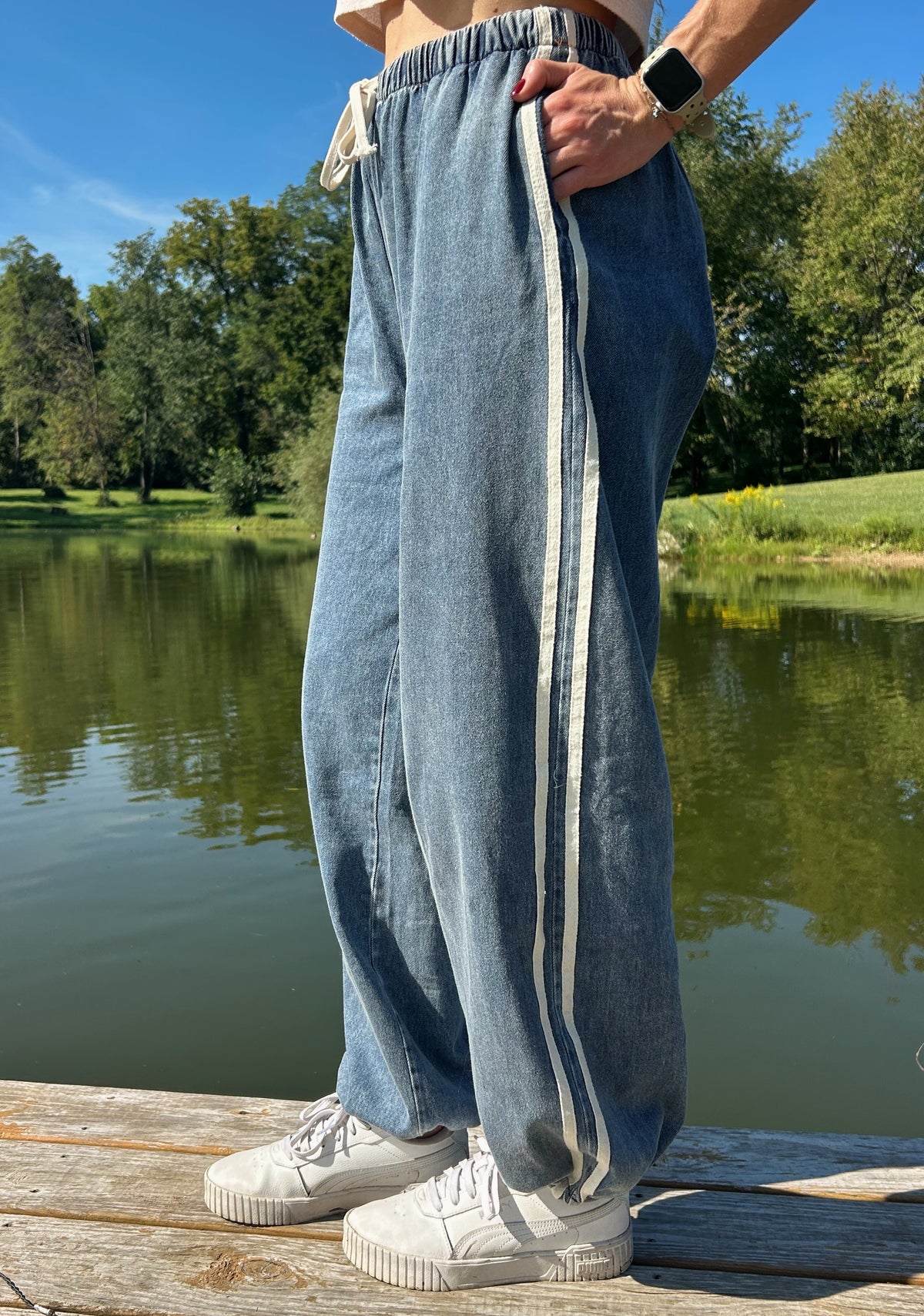 Side Stripe Jean