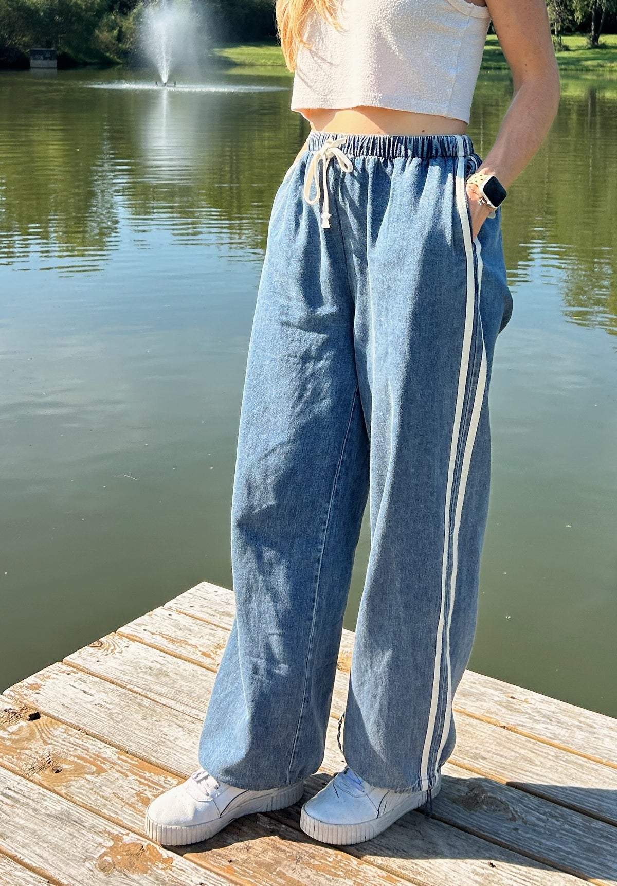 Side Stripe Jean