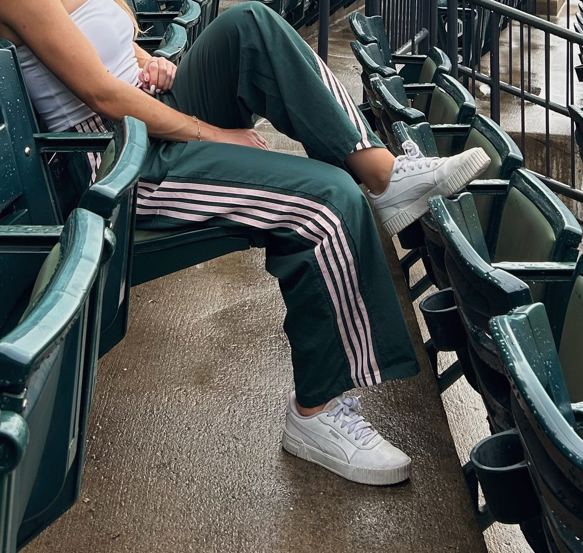 Stadium Striped Sweatpants