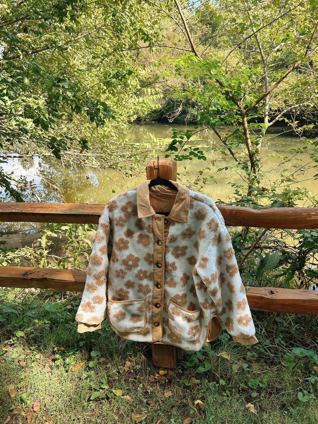 Floral Fleece Jacket